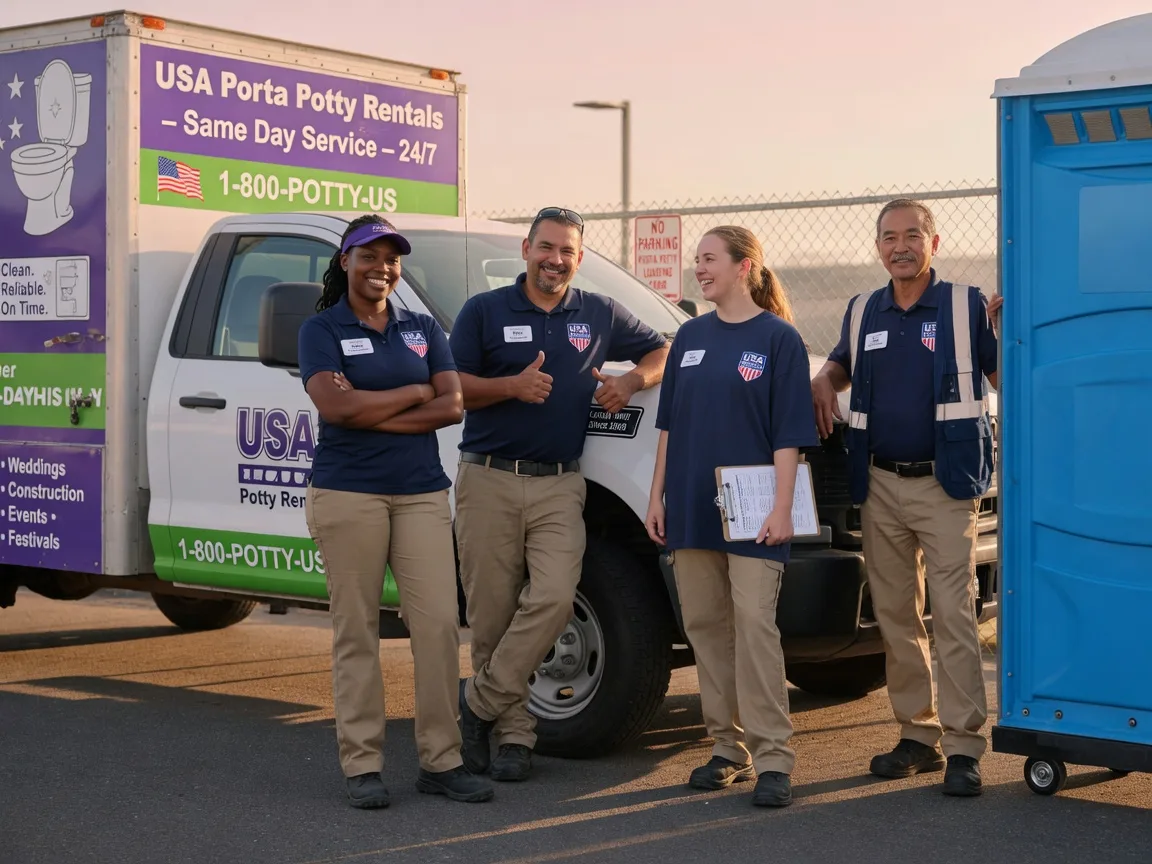 Porta Potty Rental company in Mcloud, OK