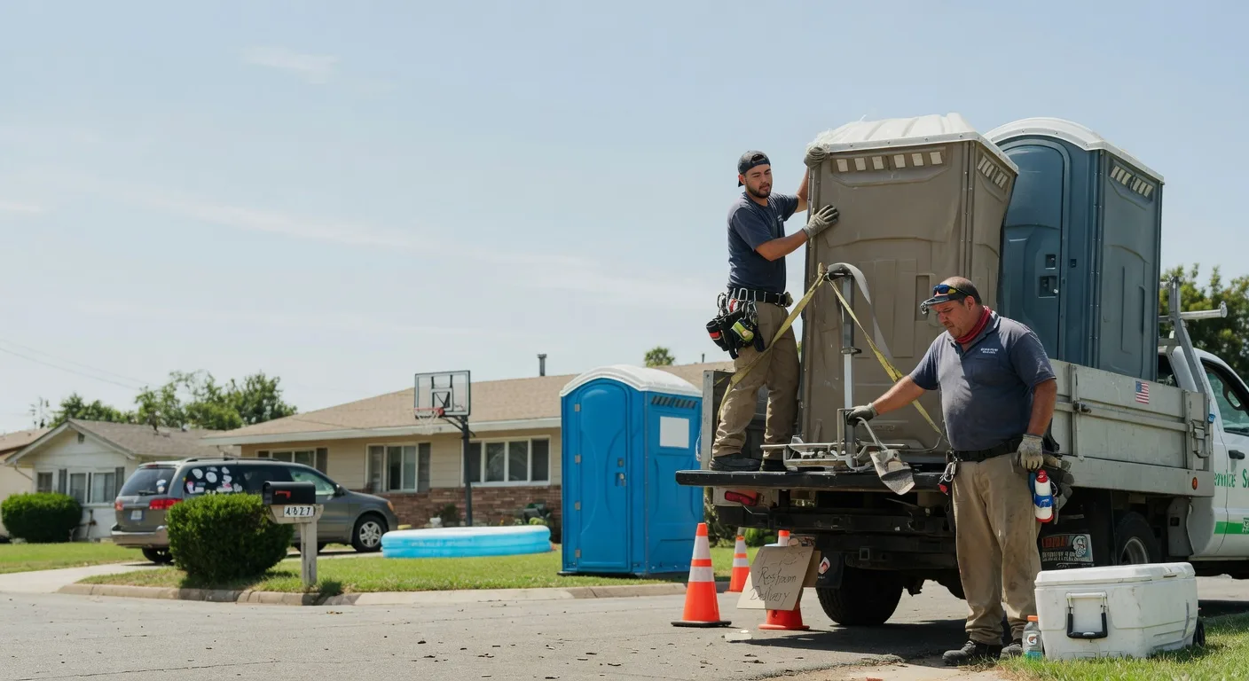 Porta Potty Rental in Mcloud, OK near me