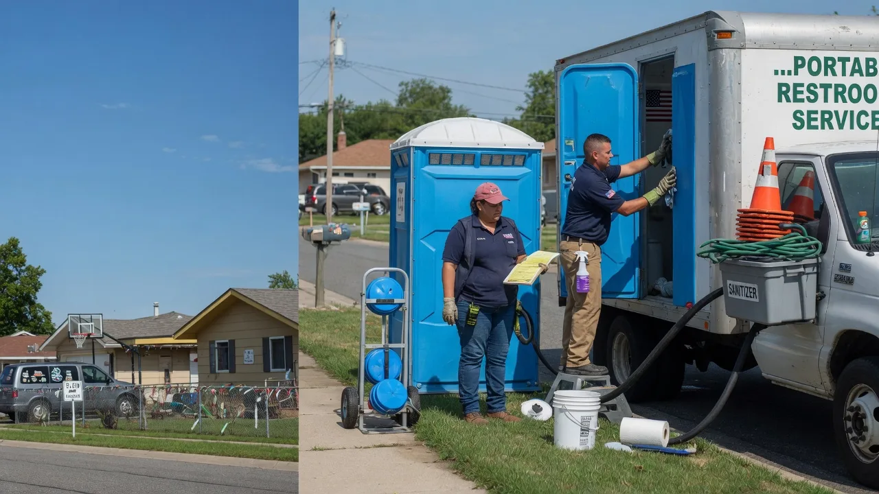 Portable Toilet Rental in Mcloud, OK near me